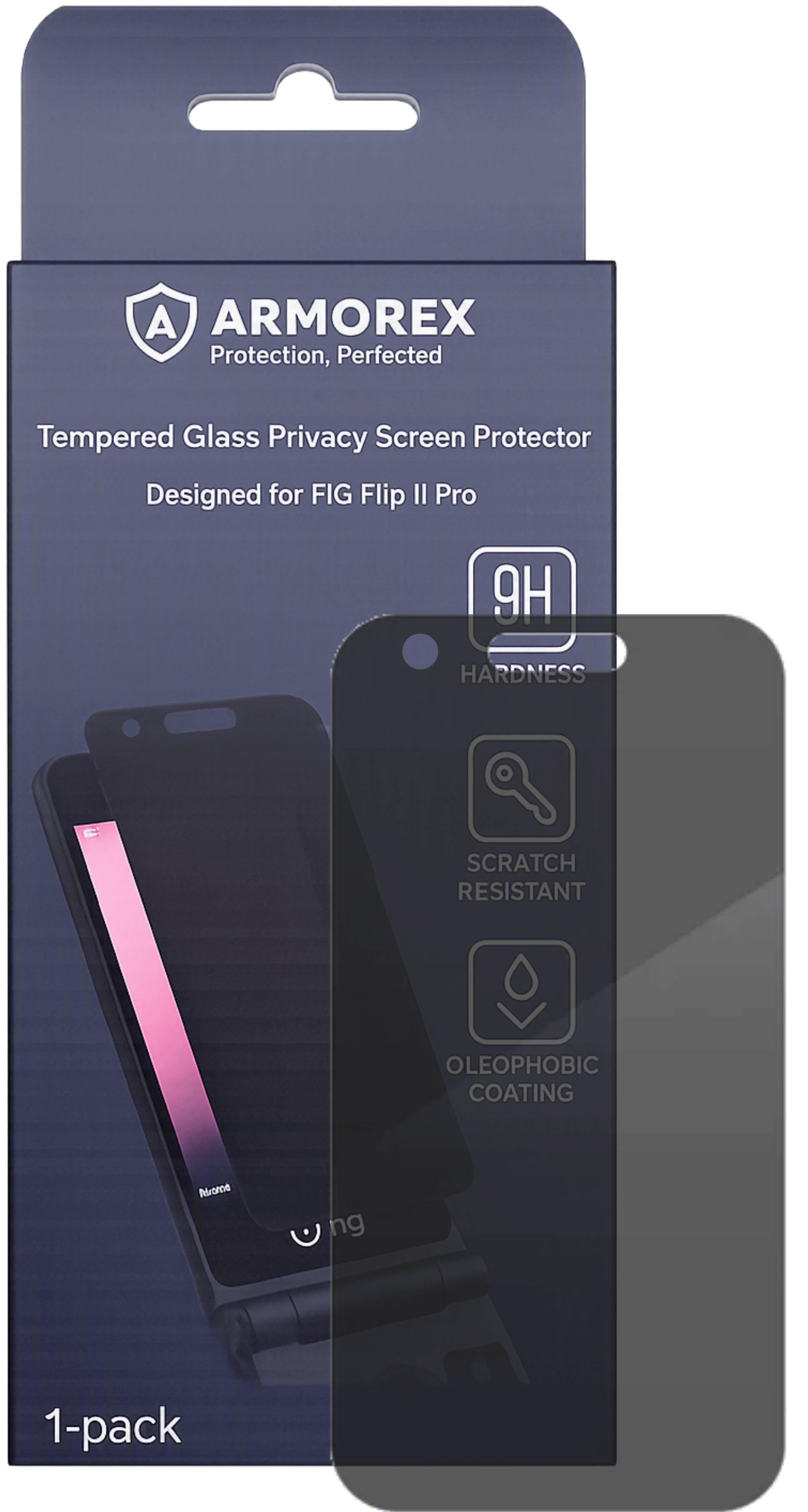Privacy Screen Protector - Fig Flip II Pro